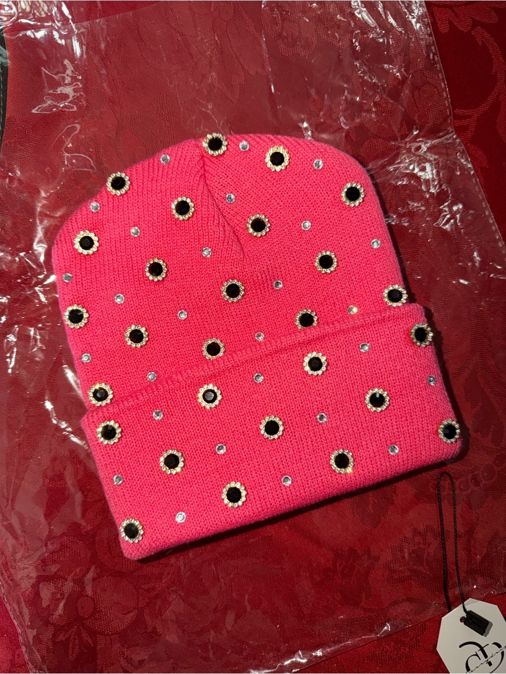 “Pink Blackout” Beanie